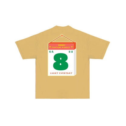 Lucky Everyday T-Shirt -  Mustard