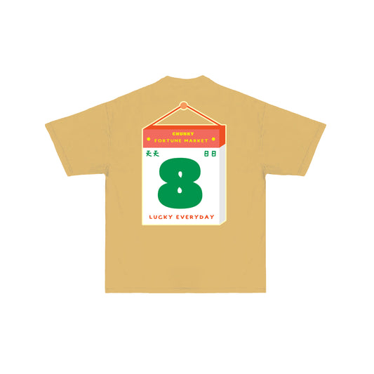 Lucky Everyday T-Shirt -  Mustard