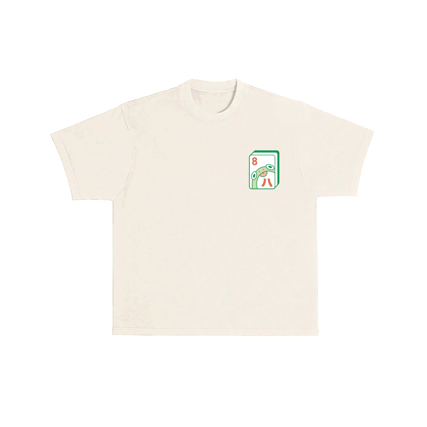 Lucky Everyday T-Shirt -  Cream