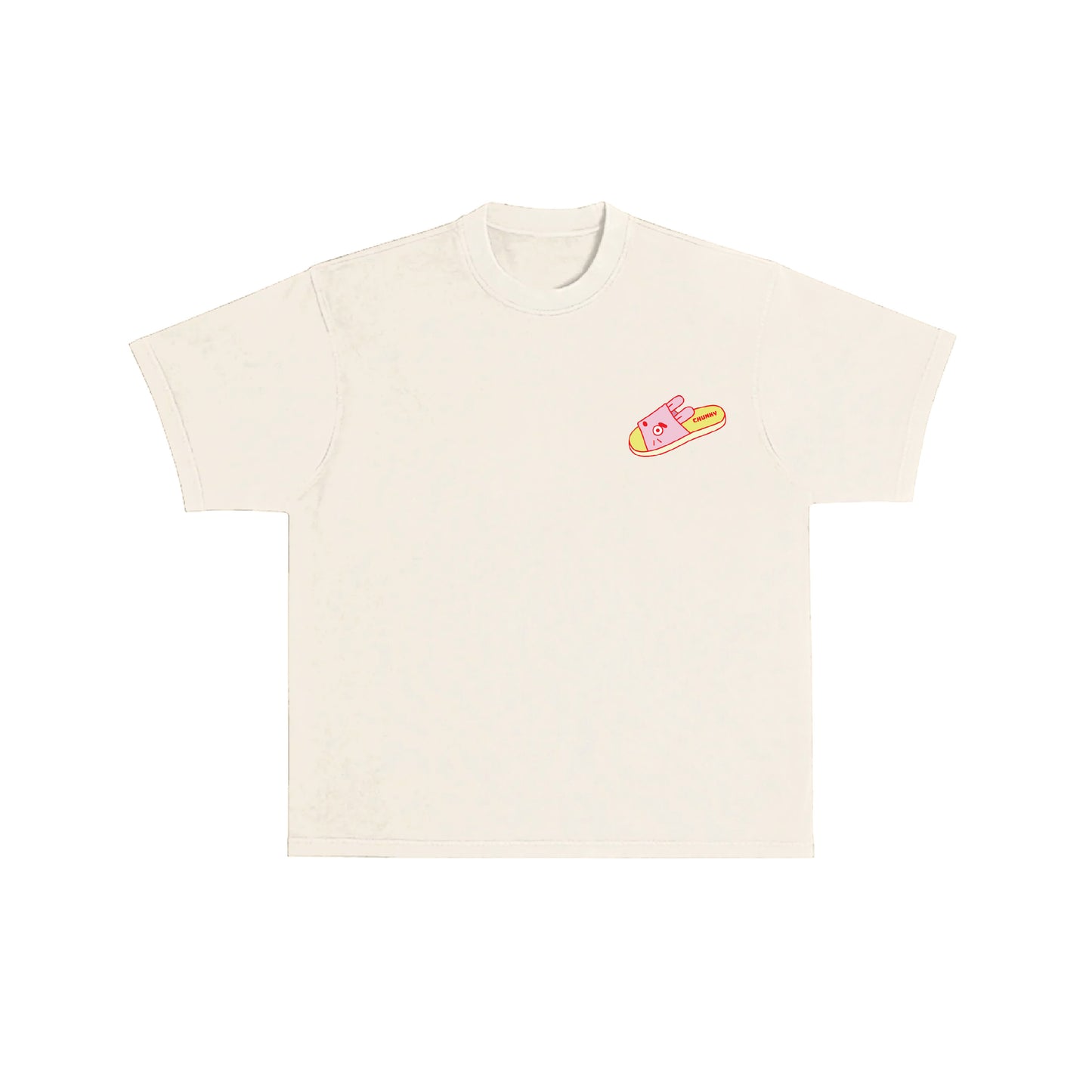 Take Off Your Shoes T-Shirt -  Cream