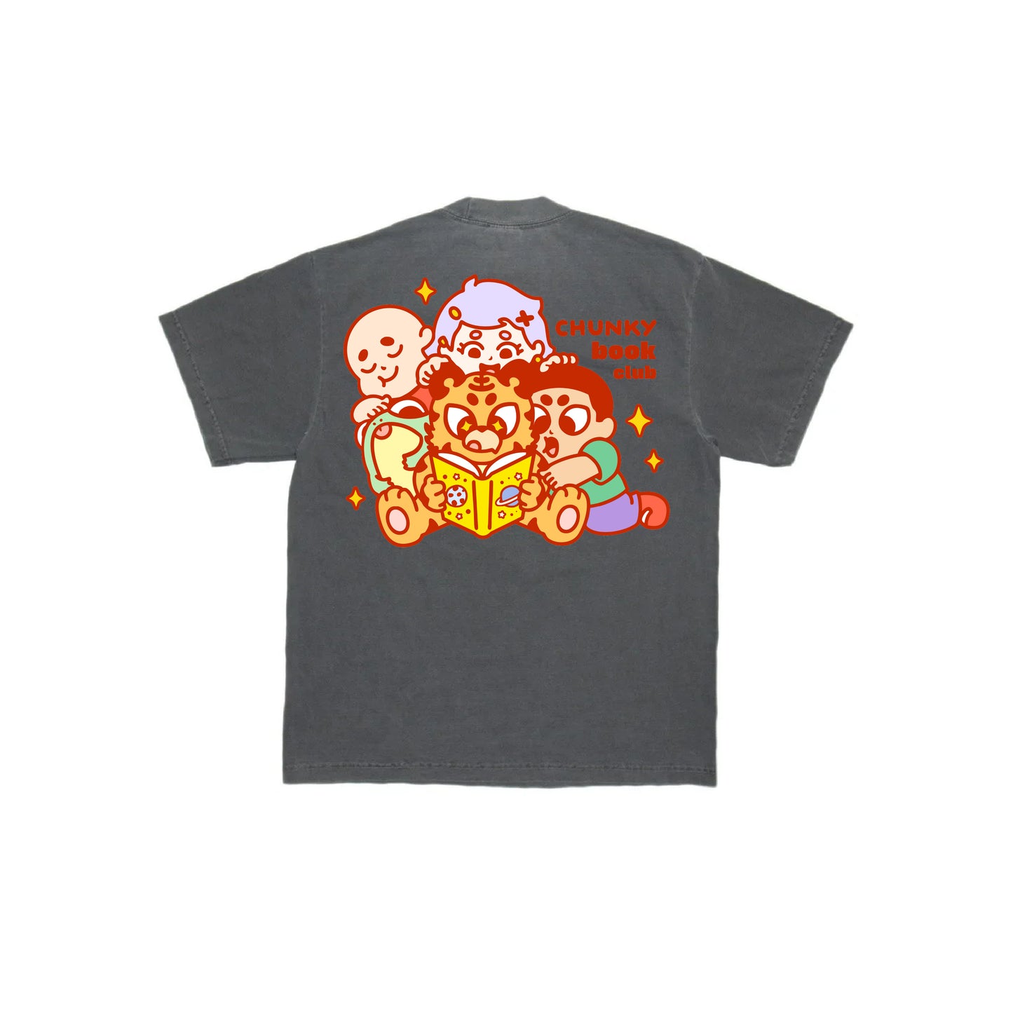 Chunky Book Club T-Shirt -  Shadow