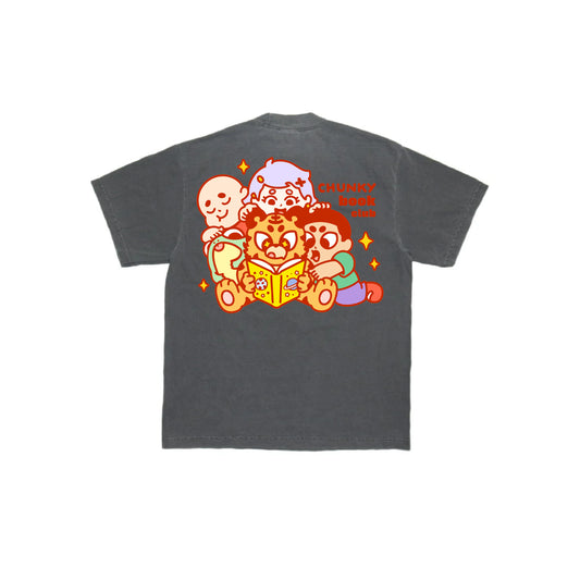 Chunky Book Club T-Shirt -  Shadow