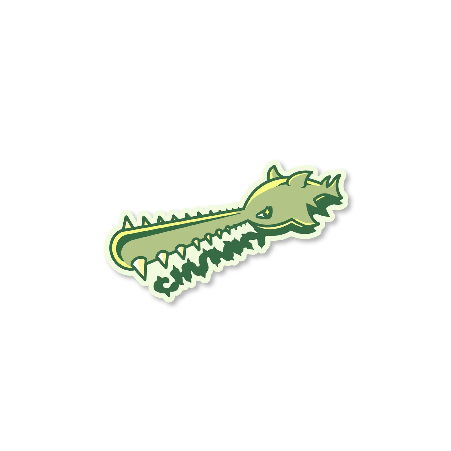 See Saw Fish Sticker