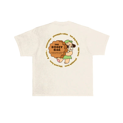 The Doggy Bag Mooncake T-Shirt - Cream