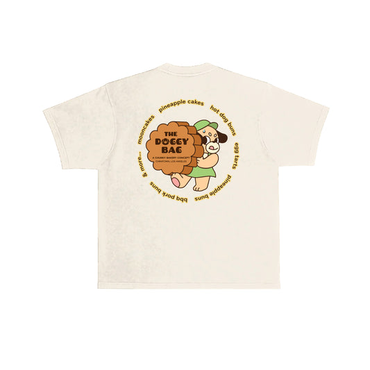 The Doggy Bag Mooncake T-Shirt - Cream