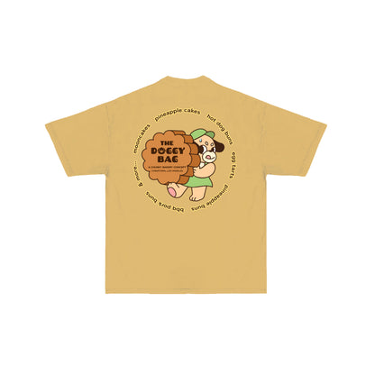 The Doggy Bag Mooncake T-Shirt - Mustard