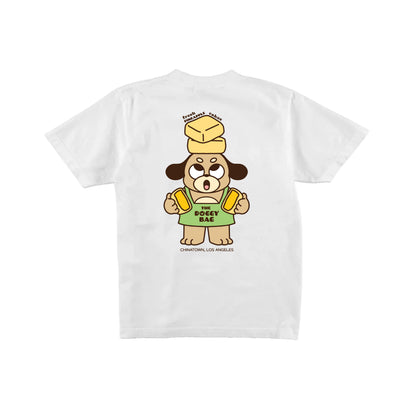 The Doggy Bag Pineapple Cake T-Shirt - White