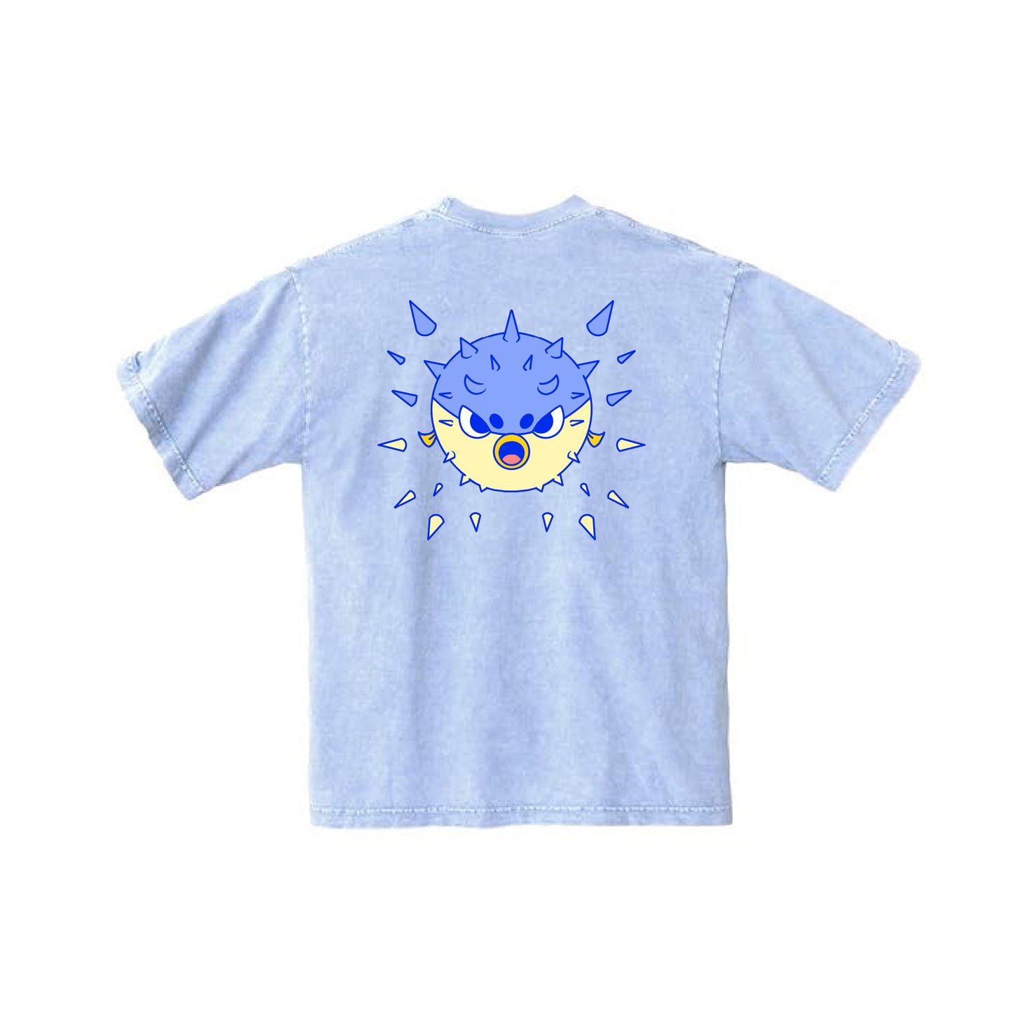 Chunky Blow Up Fish T-Shirt - Ice Block