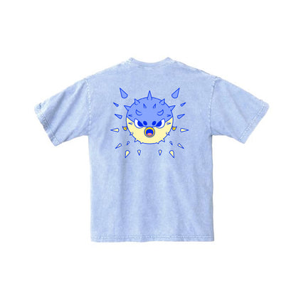 Chunky Blow Up Fish T-Shirt - Ice Block