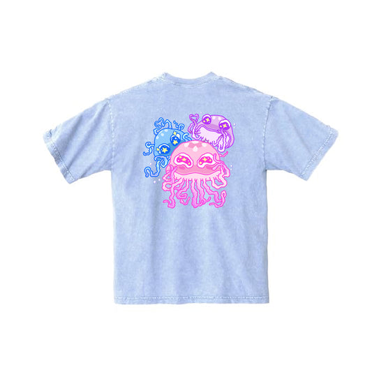 Chunky Jellyous of Us Jelly Fish T-Shirt - Ice Block