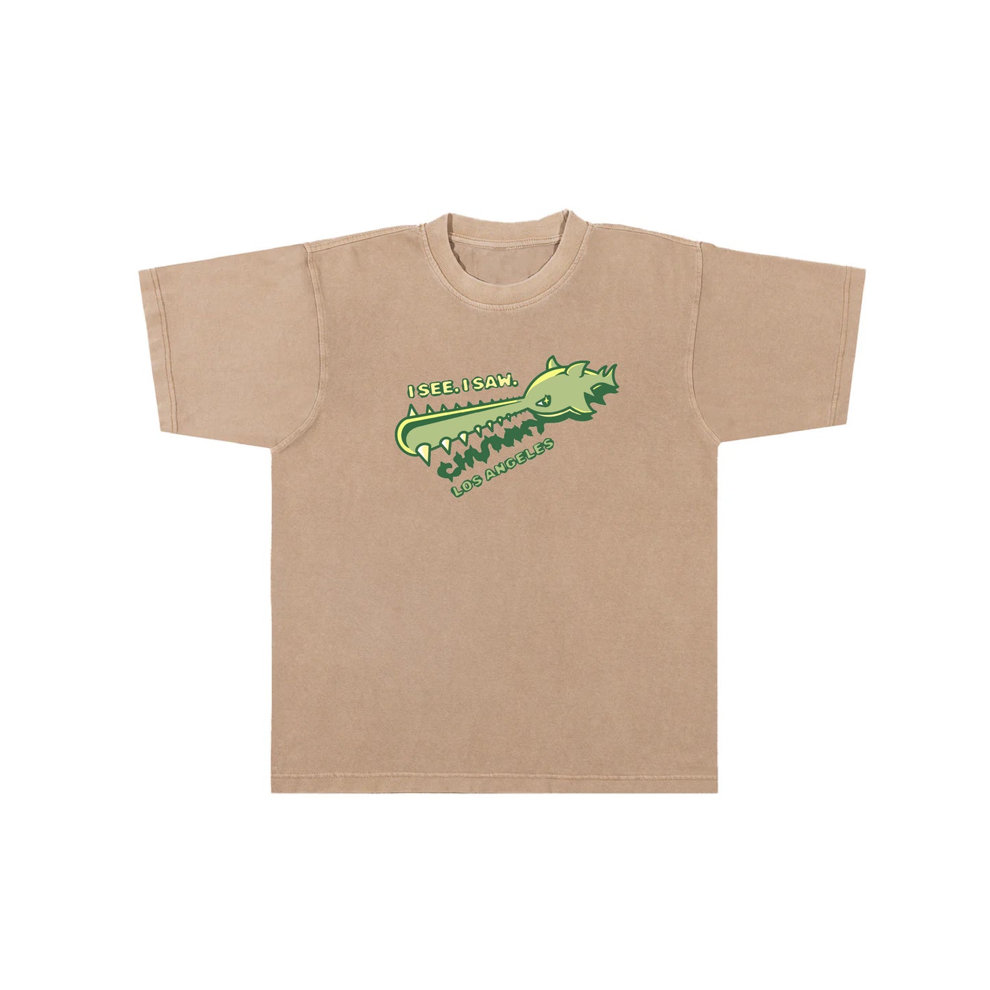 Chunky See Saw Fish T-Shirt - Sand