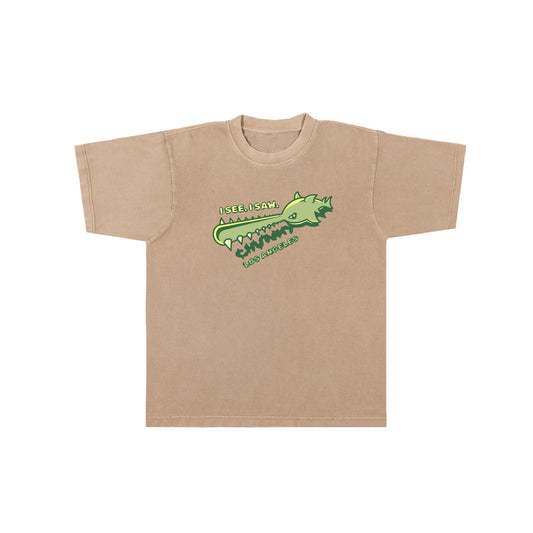 Chunky See Saw Fish T-Shirt - Sand