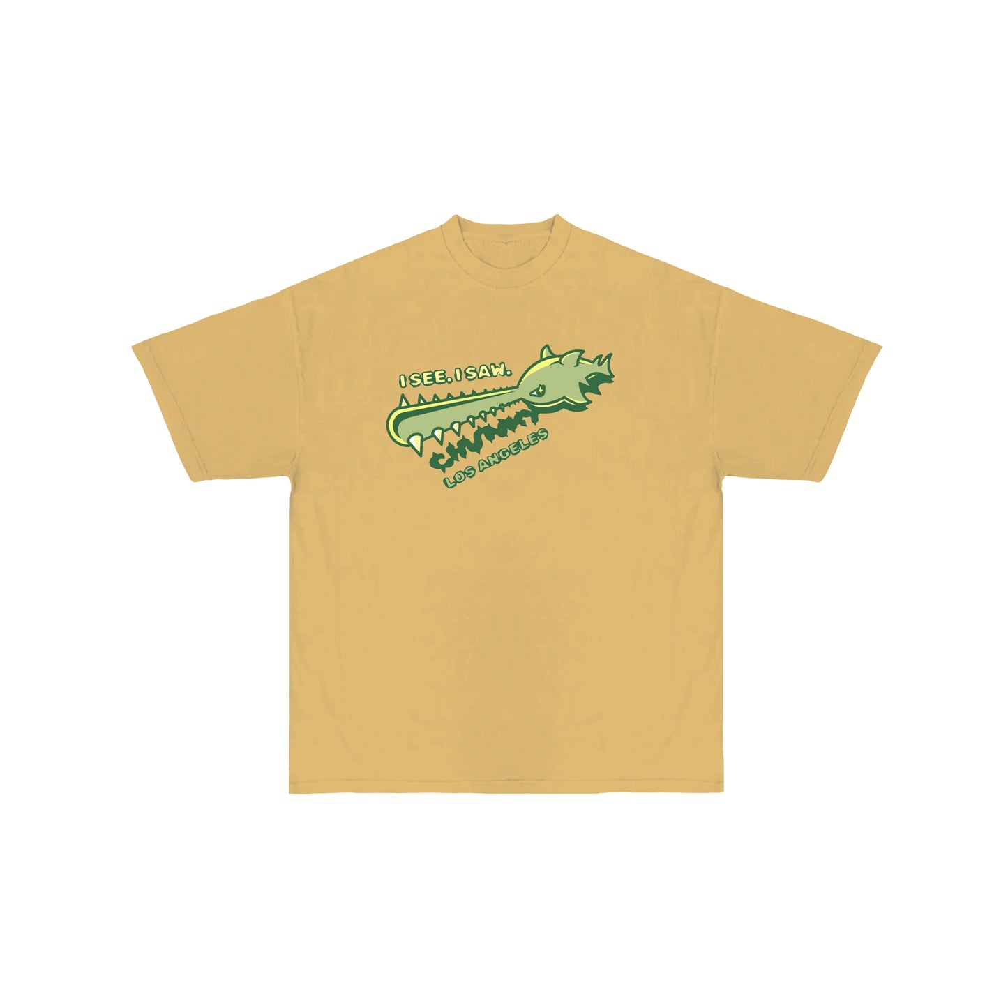 Chunky See Saw Fish T-Shirt - Mustard