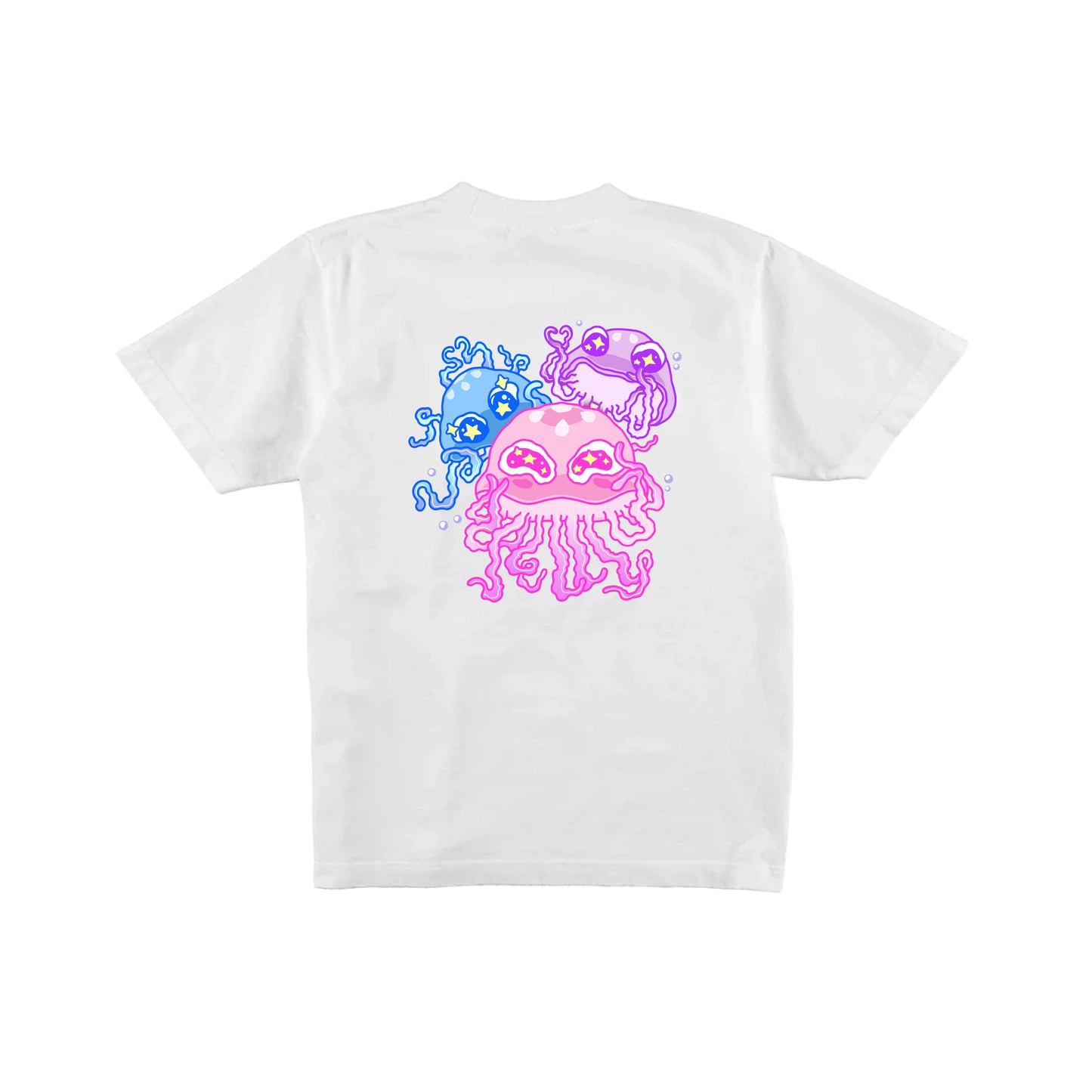 Chunky Jellyous of Us Jelly Fish T-Shirt - White