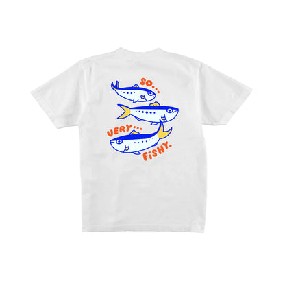 Chunky So Very Fishy Sardines T-Shirt - White