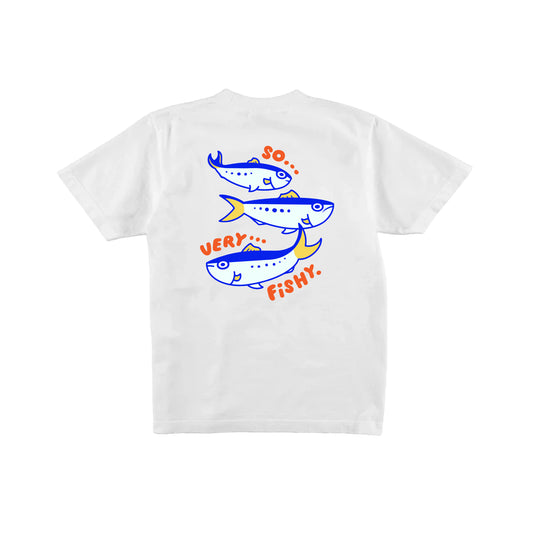 Chunky So Very Fishy Sardines T-Shirt - White