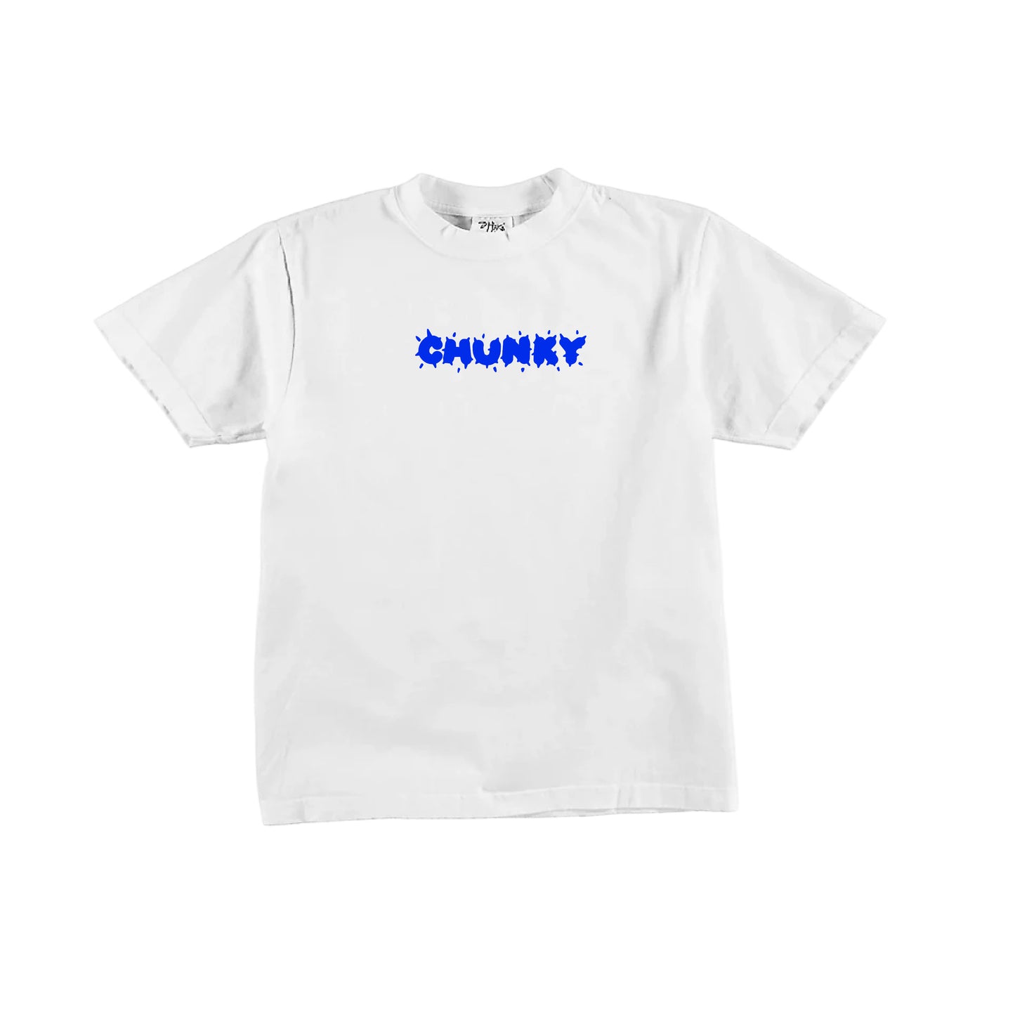 Chunky Blow Up Fish T-Shirt - White