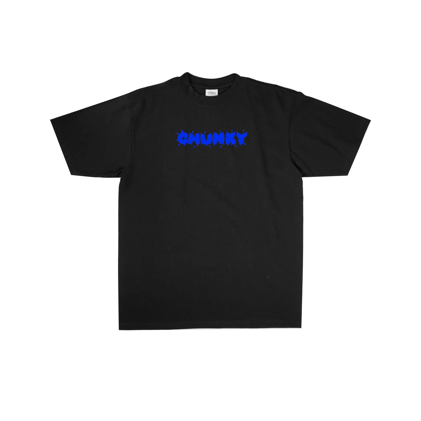 Chunky Blow Up Fish T-Shirt - Black