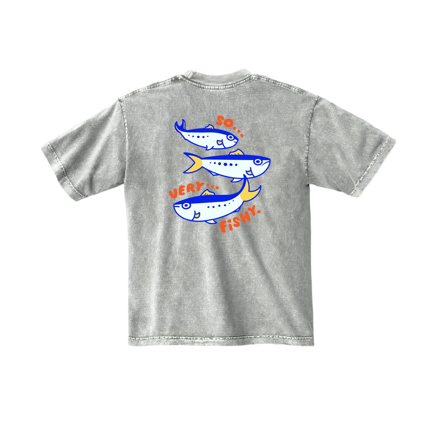 Chunky So Very Fishy T-Shirt - Fog