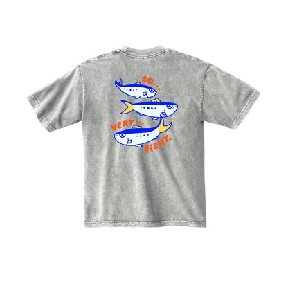 Chunky So Very Fishy T-Shirt - Fog