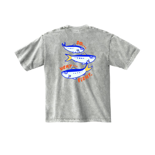 Chunky So Very Fishy T-Shirt - Fog