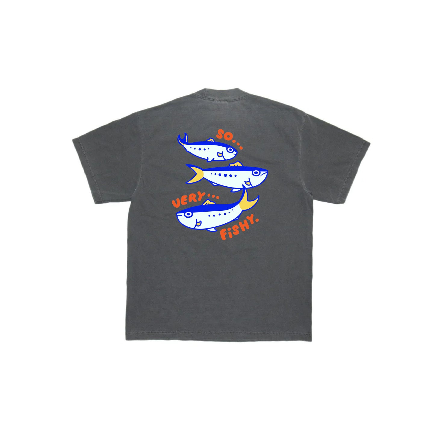 Chunky So Very Fishy Sardines T-Shirt - Shadow