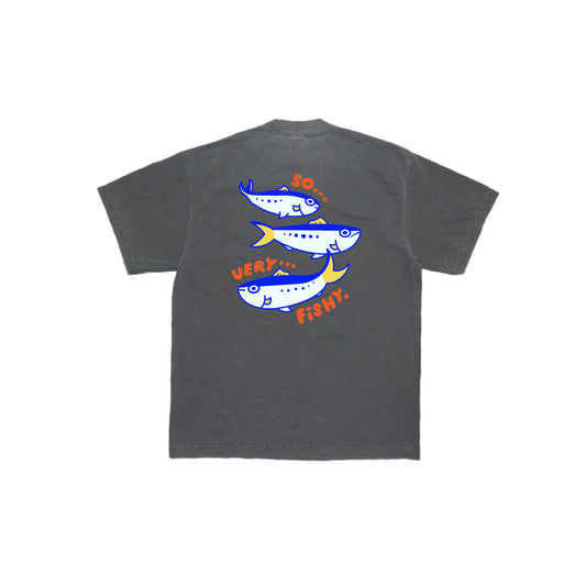 Chunky So Very Fishy Sardines T-Shirt - Shadow