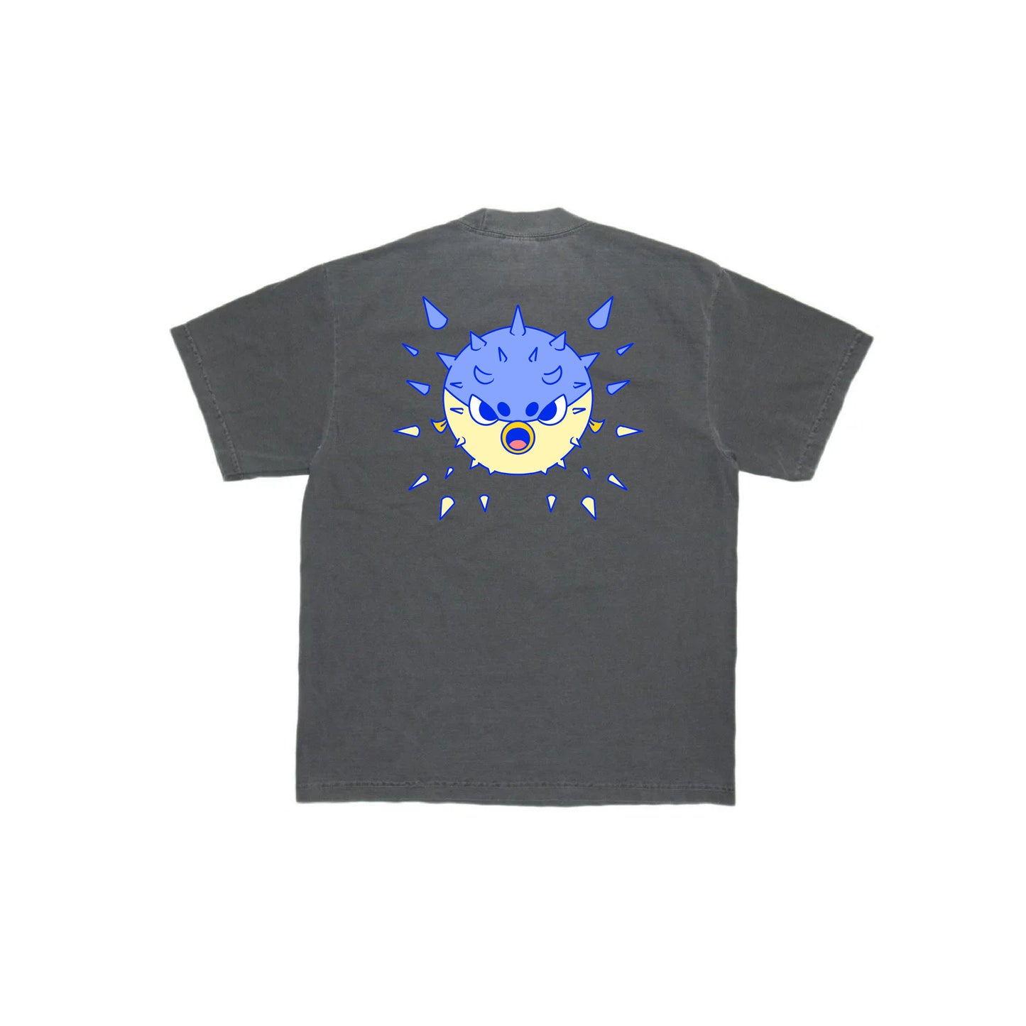 Chunky Blow Up Fish T-Shirt - Shadow