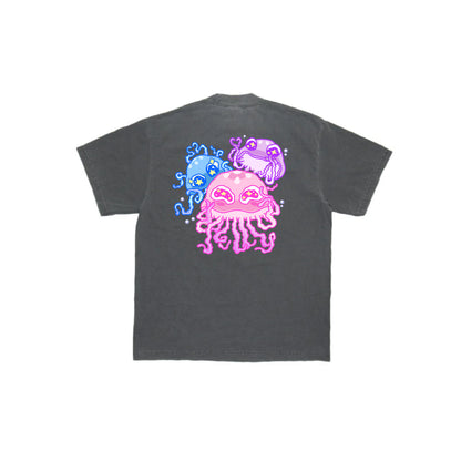 Chunky Jellyous of Us Jelly Fish T-Shirt - Shadow