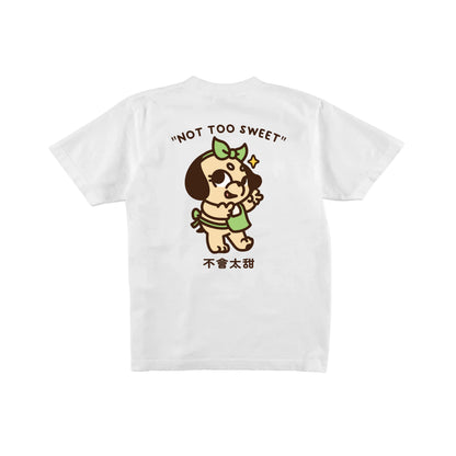 The Doggy Bag Not Too Sweet T-Shirt - White