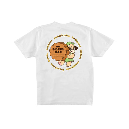 The Doggy Bag Mooncake T-Shirt - White