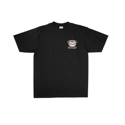 Chunky Coffee Cub T-Shirt - Black