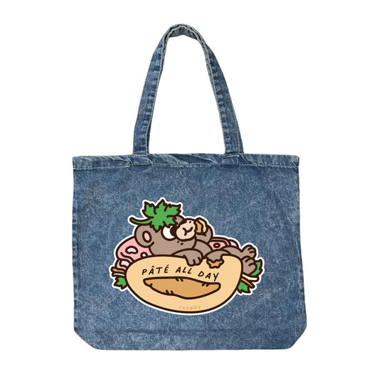 Chunky Pâté Bear Jean Tote