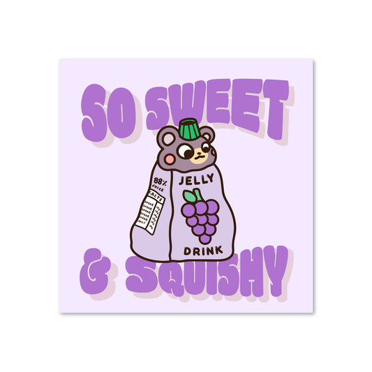Chunky Jelly Bear Print