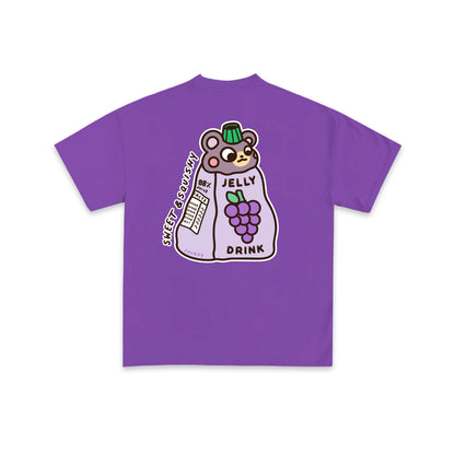 Chunky Jelly Bear T-Shirt - Purple