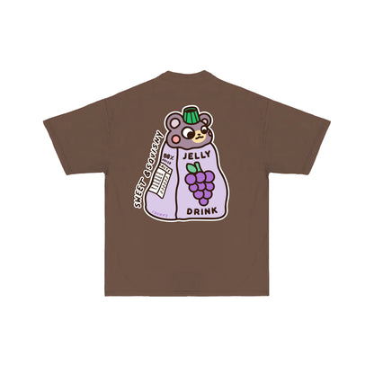 Chunky Jelly Bear T-Shirt - Brown