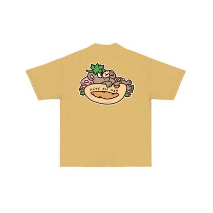 Chunky Pâté Bear T-Shirt - Mustard Yellow