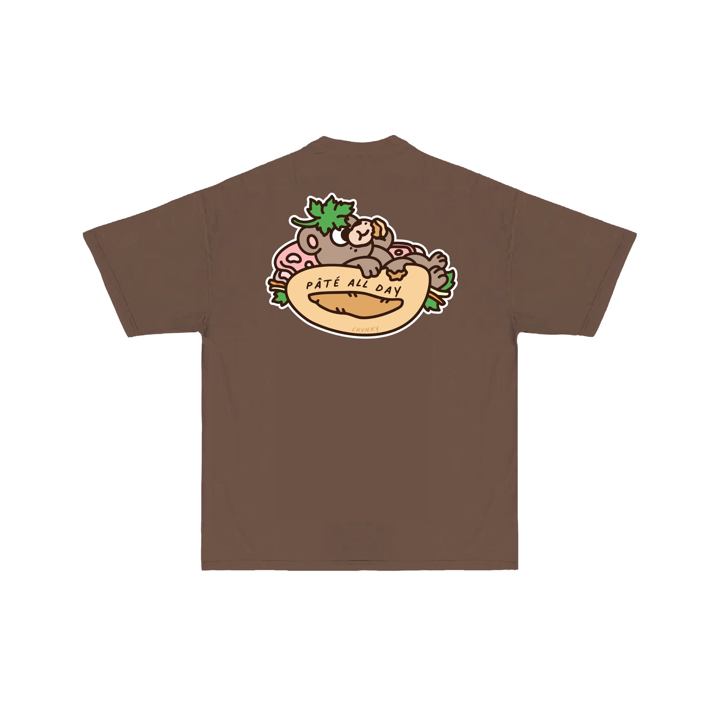 Chunky Pâté Bear T-Shirt - Brown