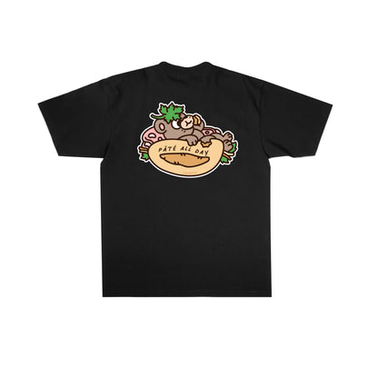Chunky Pâté Bear T-Shirt - Black