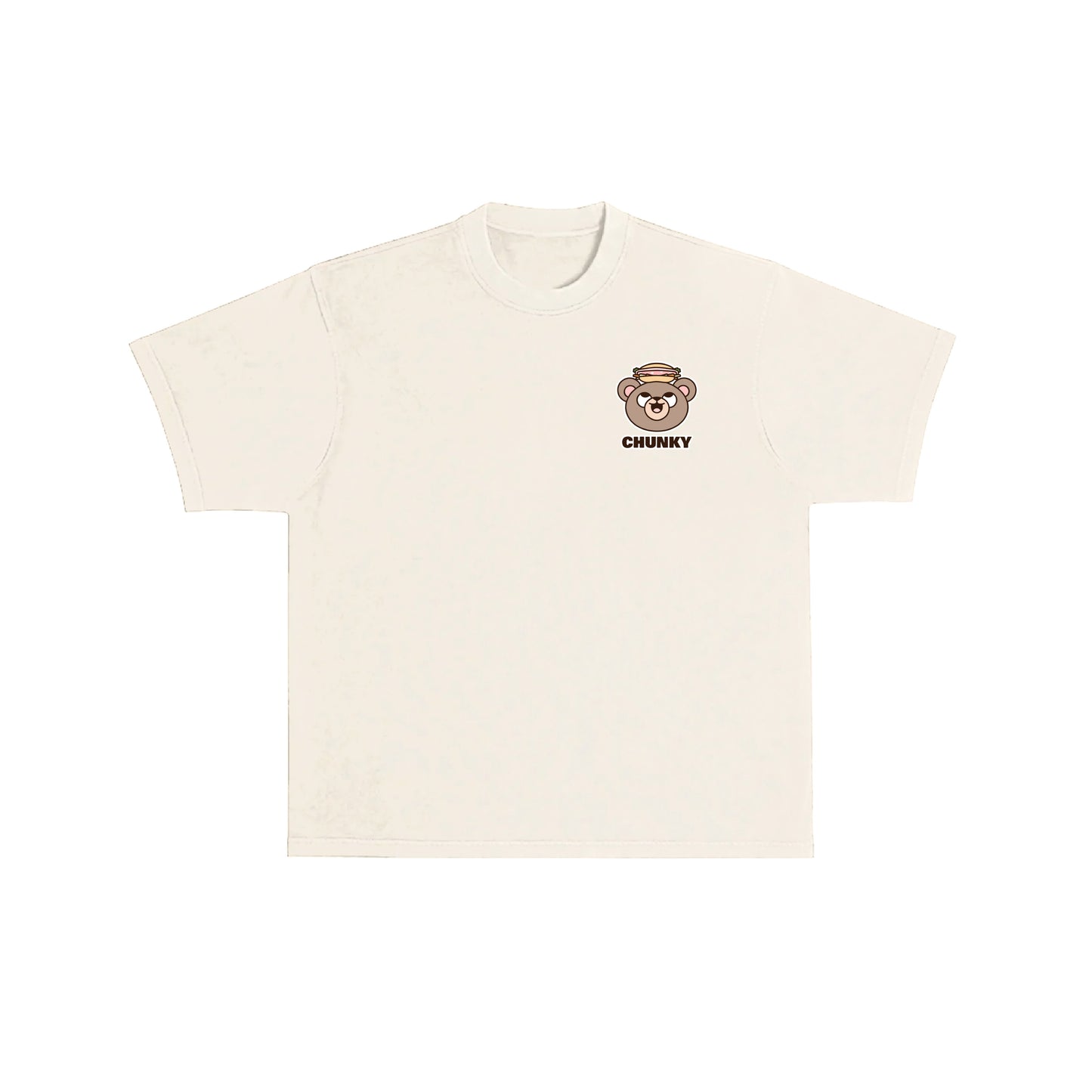 Chunky Pâté Bear T-Shirt - Cream