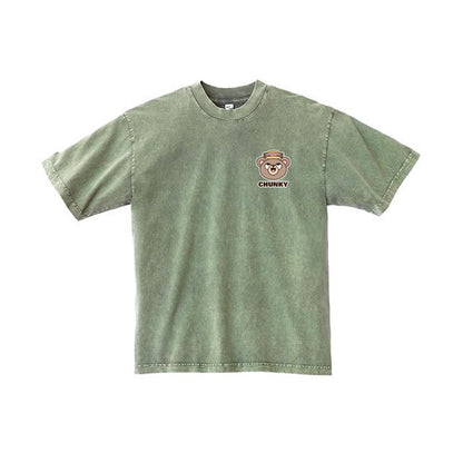 Chunky Pâté Bear T-Shirt - Matcha