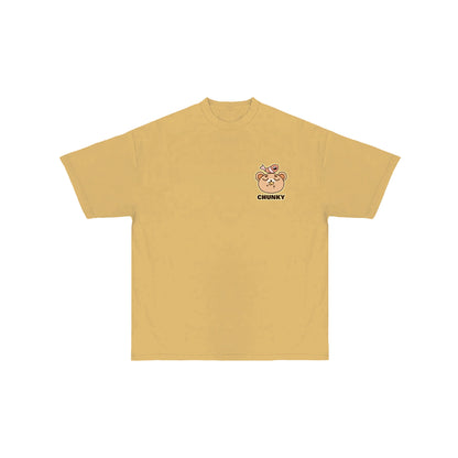 Chunky Chip Bear T-Shirt - Mustard Yellow