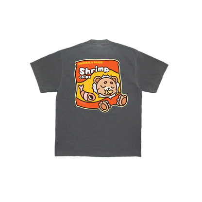 Chunky Chip Bear T-Shirt -  Shadow