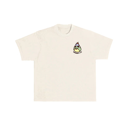 Chunky Ice Cream Frog T-Shirt - Cream