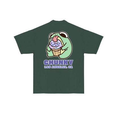 Chunky Ice Cream Frog T-Shirt - Green