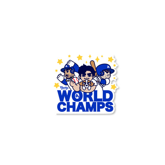 Chunky World Champs Sticker