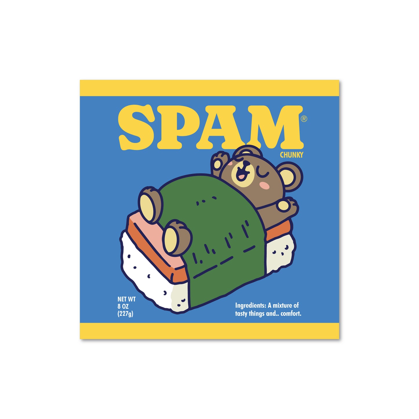 Spam Musubear Print