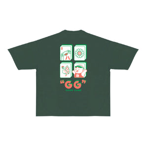 Good Game Mahjong T-Shirt - Evergreen