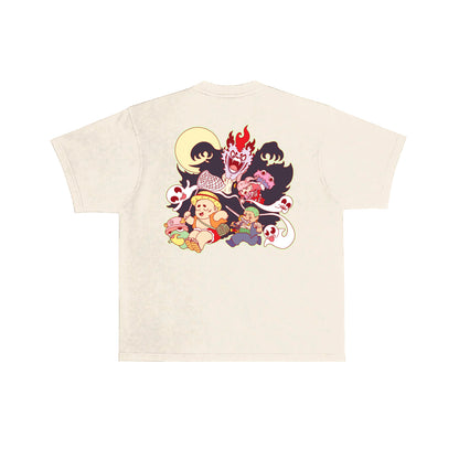 Chunkyween Thriller T-Shirt - Cream
