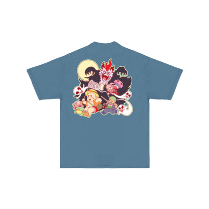 Chunkyween Thriller T-Shirt - Denim Blue